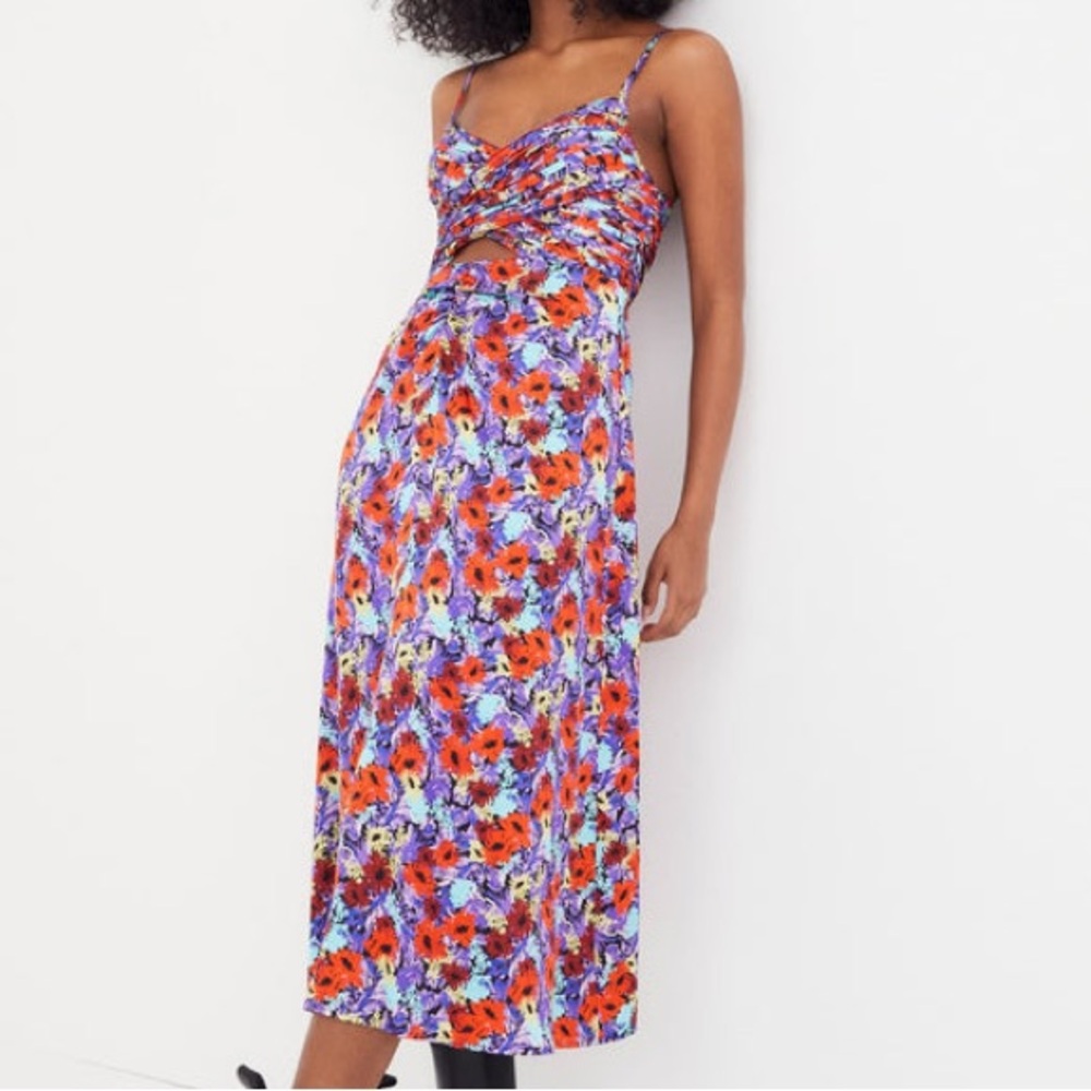 FOR LOVE & LEMONS CHIARA MIDI DRESS - Picture 2 of 11
